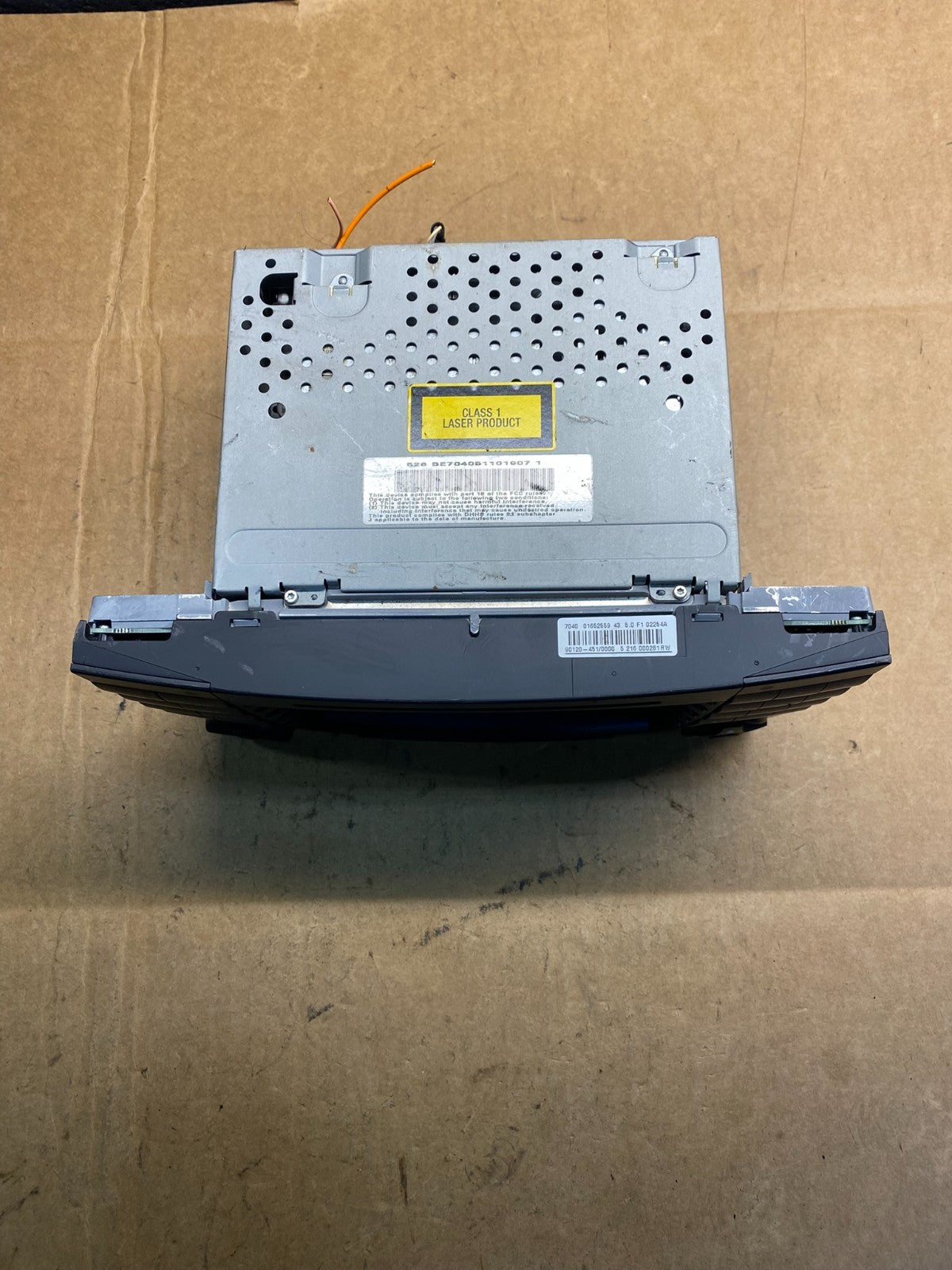 2005-2007 Mercedes-Benz S550 CLS550 Command Head Navigation Radio CD ab3798 DG3