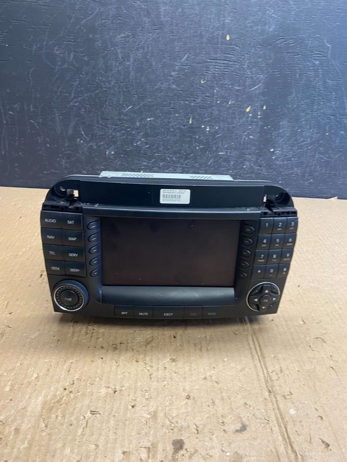 2004 2005 2006 Mercedes S430 S500 Radio Navigation Screen Display ae4067 DG0