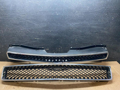2007 to 2014 Chevrolet Tahoe Suburban Lower Upper Grill Grille Set Oem U0272 DG0
