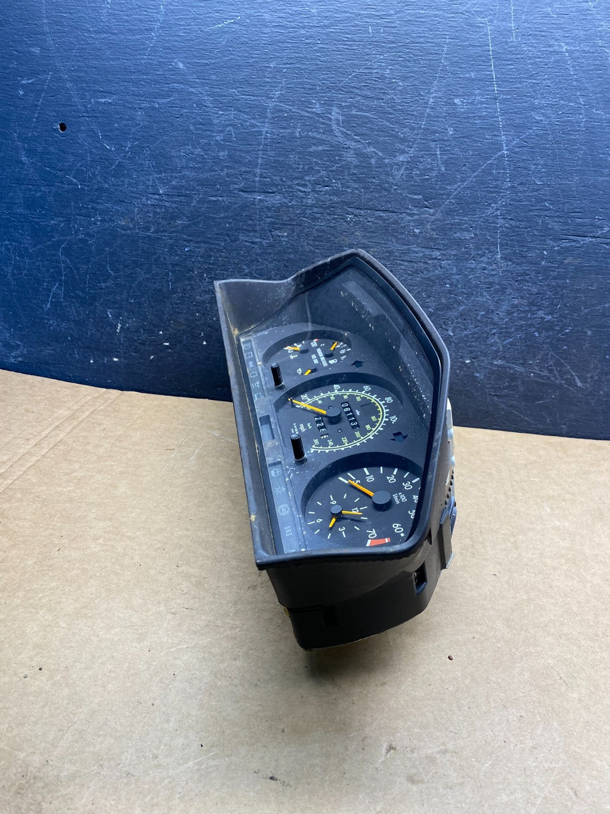 Mercedes W124 300E Instrument Cluster Speedometer ah6967 DG2