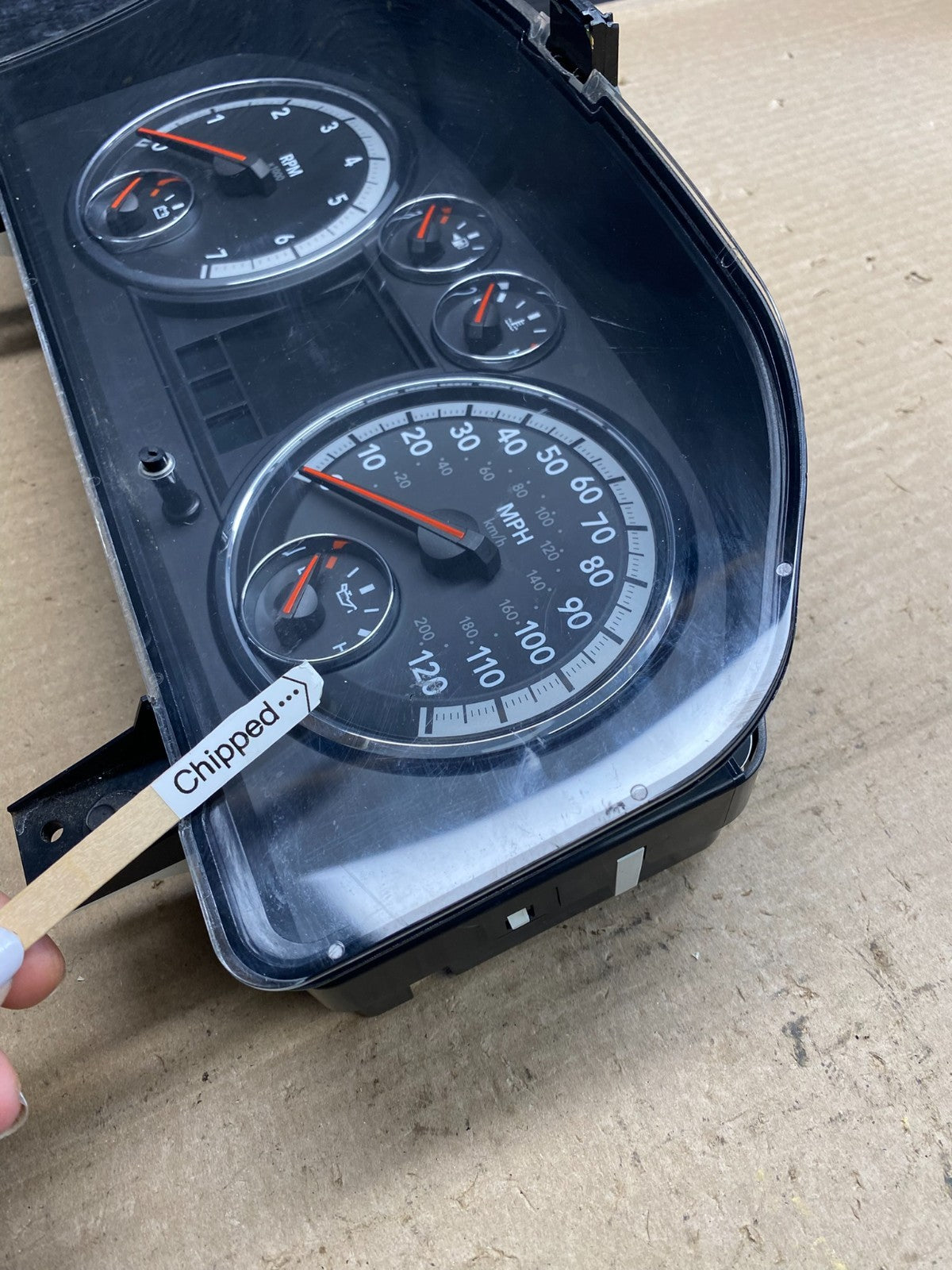 2011 Dodge Ram 1500 Instrument Speedometer Gauge Cluster AH3848 DG3