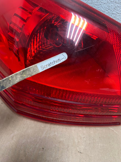2008 to 2015 Nissan Rogue Left Driver Lh Side Tail Light AF5821 LK3