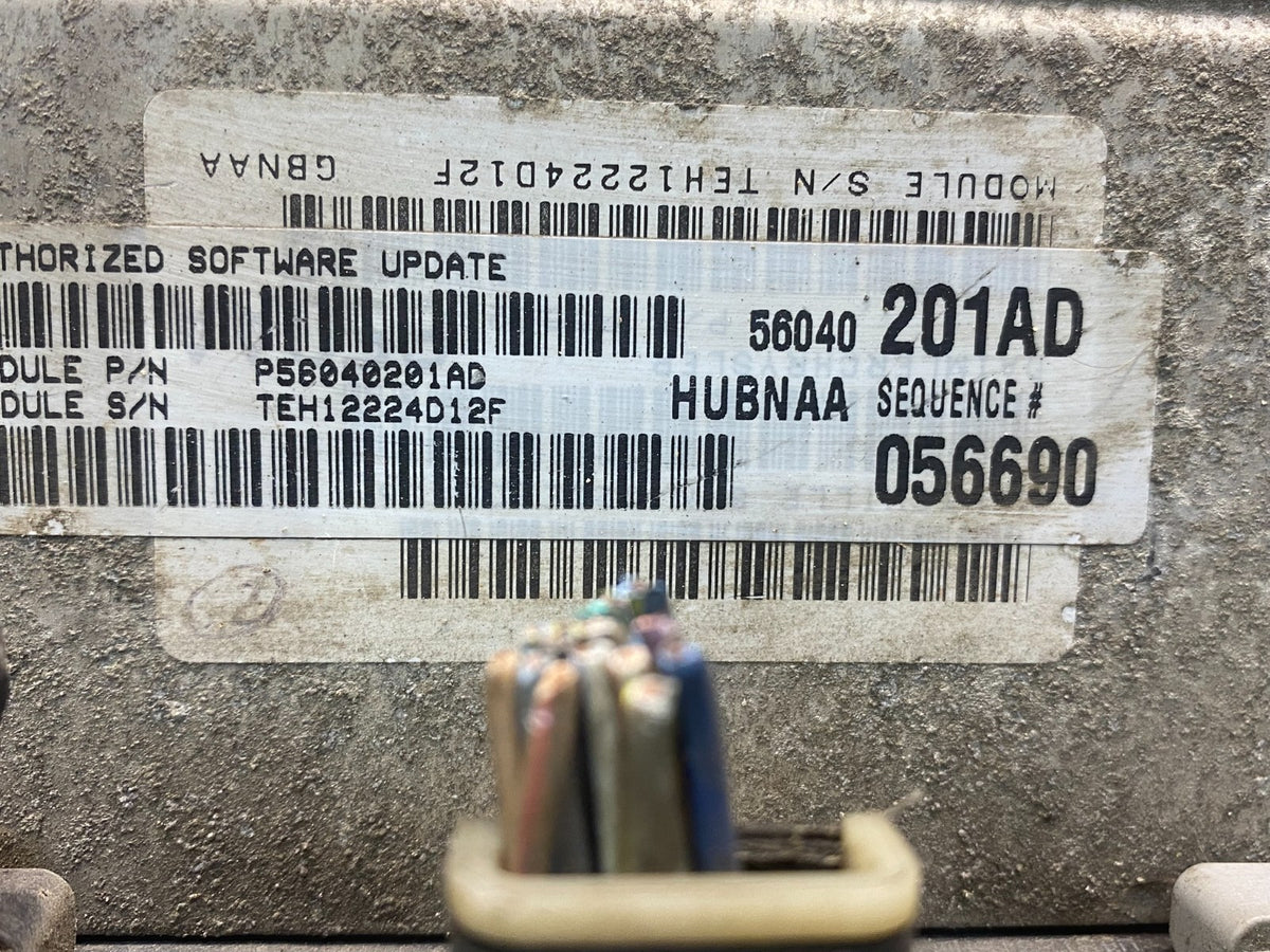 2002 Dodge Ram 4.7L Engine Computer Module ECM p56040201ad ECU AH3426 DG2