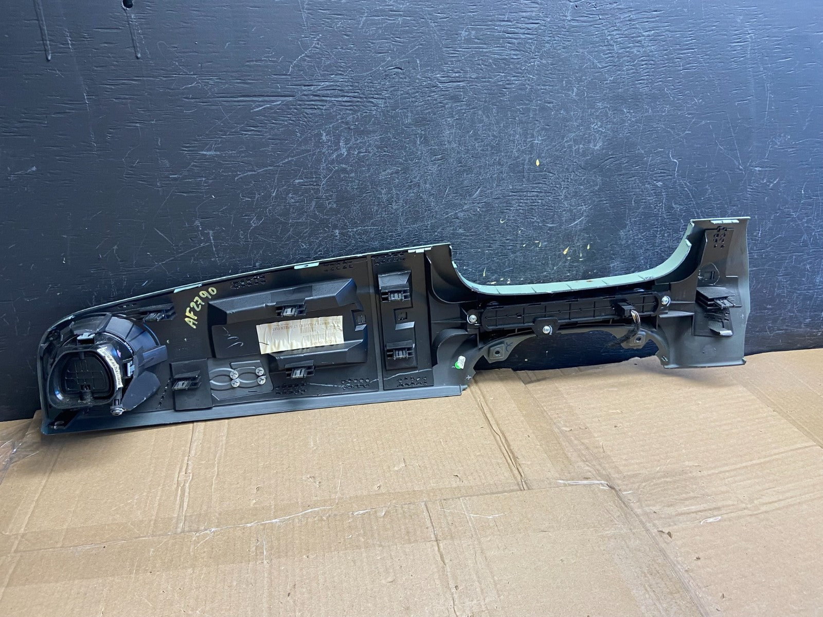 2012 to 2019 Fiat 500 Front Center Dashboard Vent Trim Bezel Blue ae3867 DG3