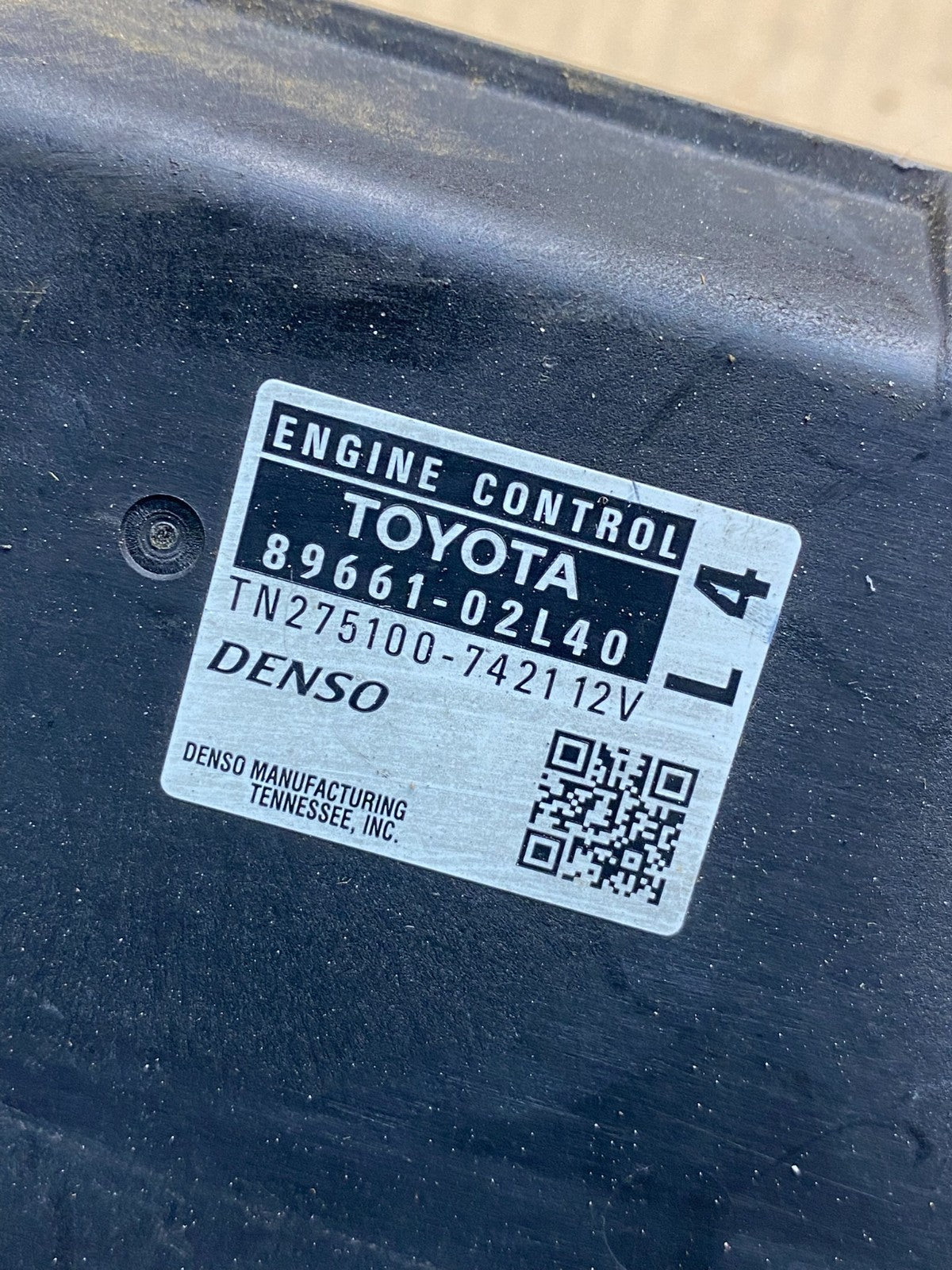 2009 2010 Toyota Matrix Engine Control Computer ECU PCM AJ0183 DG2