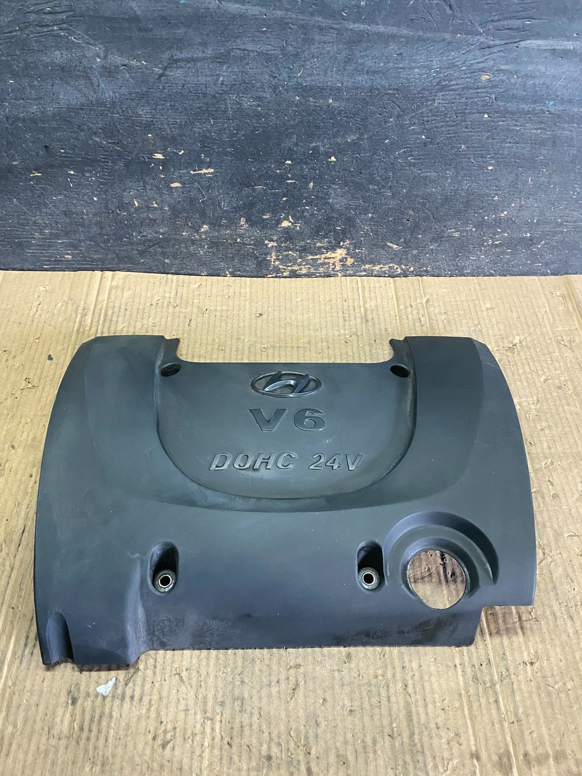 2002 to 2005 Hyundai Sonata 2.4L Engine Trim Cover Oem S8666 DG0