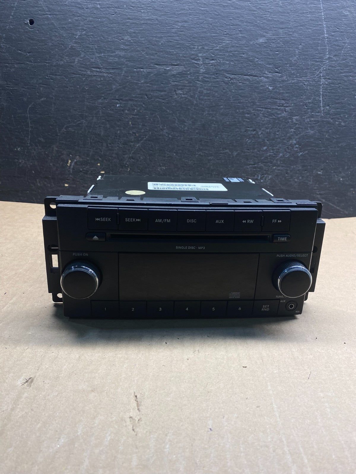 2007-2012 Chrysler Dodge Jeep Ram Radio CD MP3 AUX Receiver ae7884 DG0
