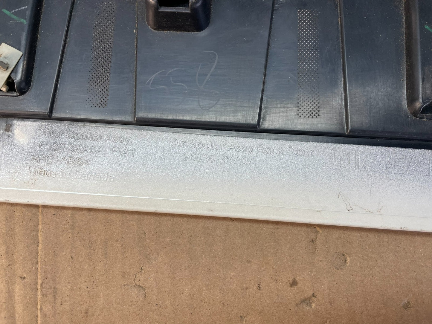 2013-2020 Nissan Pathfinder Rear Spoiler Wing Oem AC1886 DG7