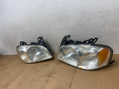 2005 - 2006 Mazda Tribute Left+Right Halogen Headlights Oem AA6212 DW1