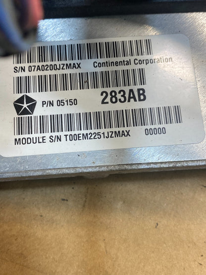2008 Dodge RAM 1500 5.7L ECU ECM Engine Control Computer 05150283ab AD7319 DG2
