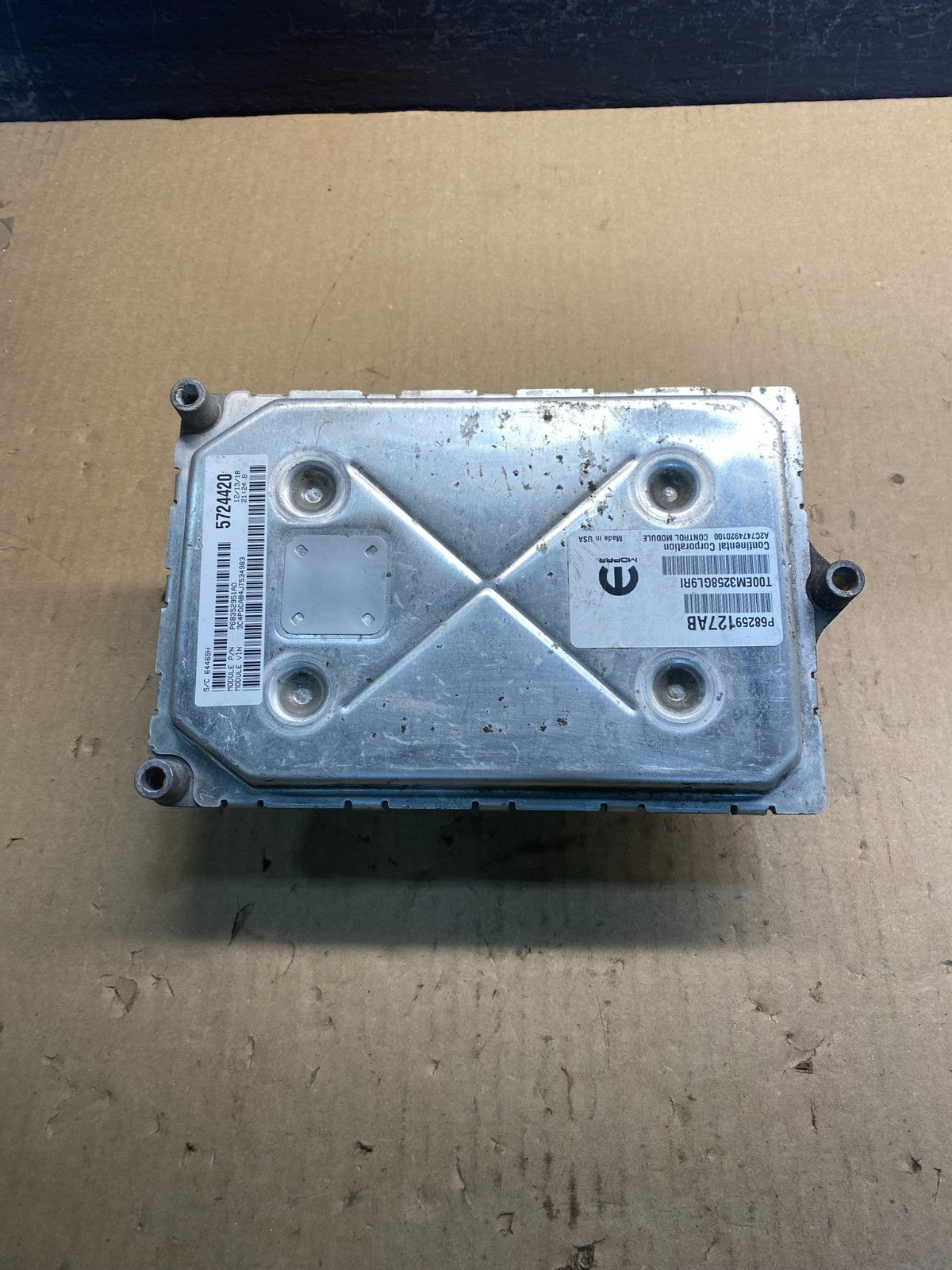 2016 2020 Dodge Journey 3.5 ECU ECM Engine Computer Module p68352951ad AC0674 DG1