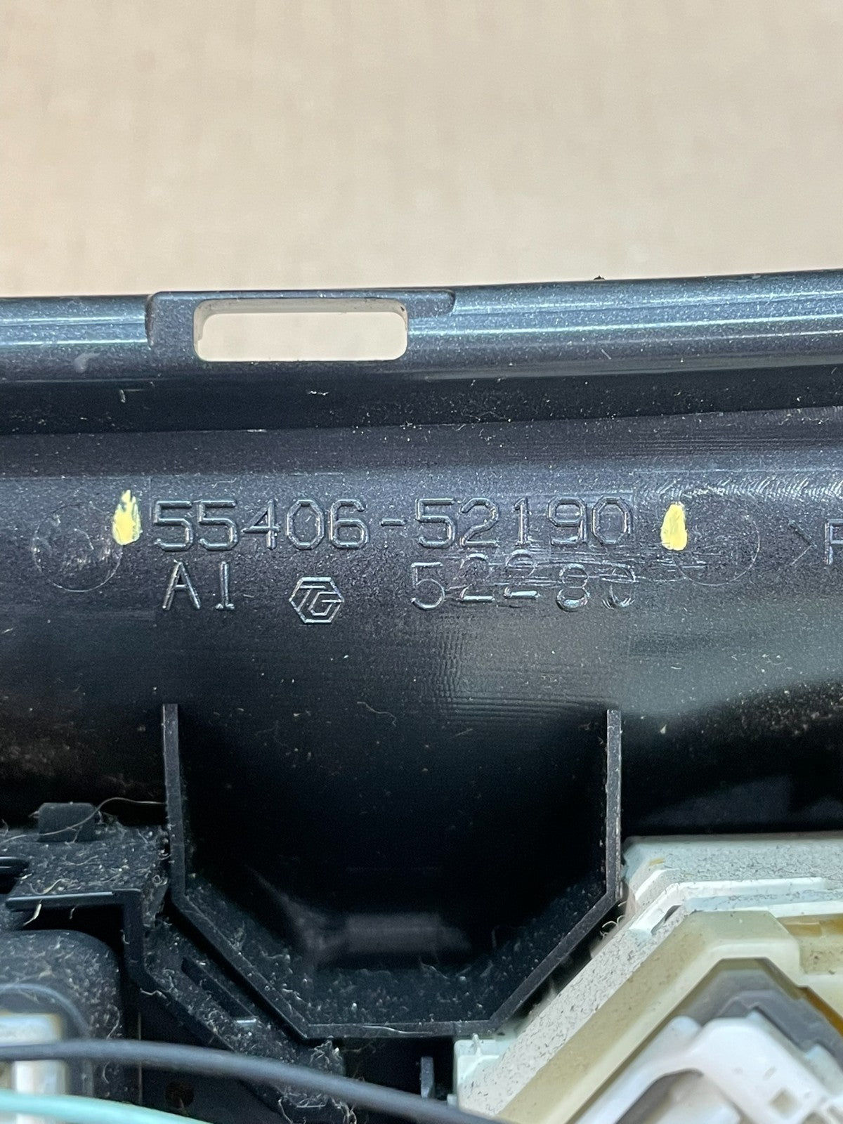 2008 - 2010 Scion XD AC Heater Temperature Climate Control 55406-52190 AE3401 DG7