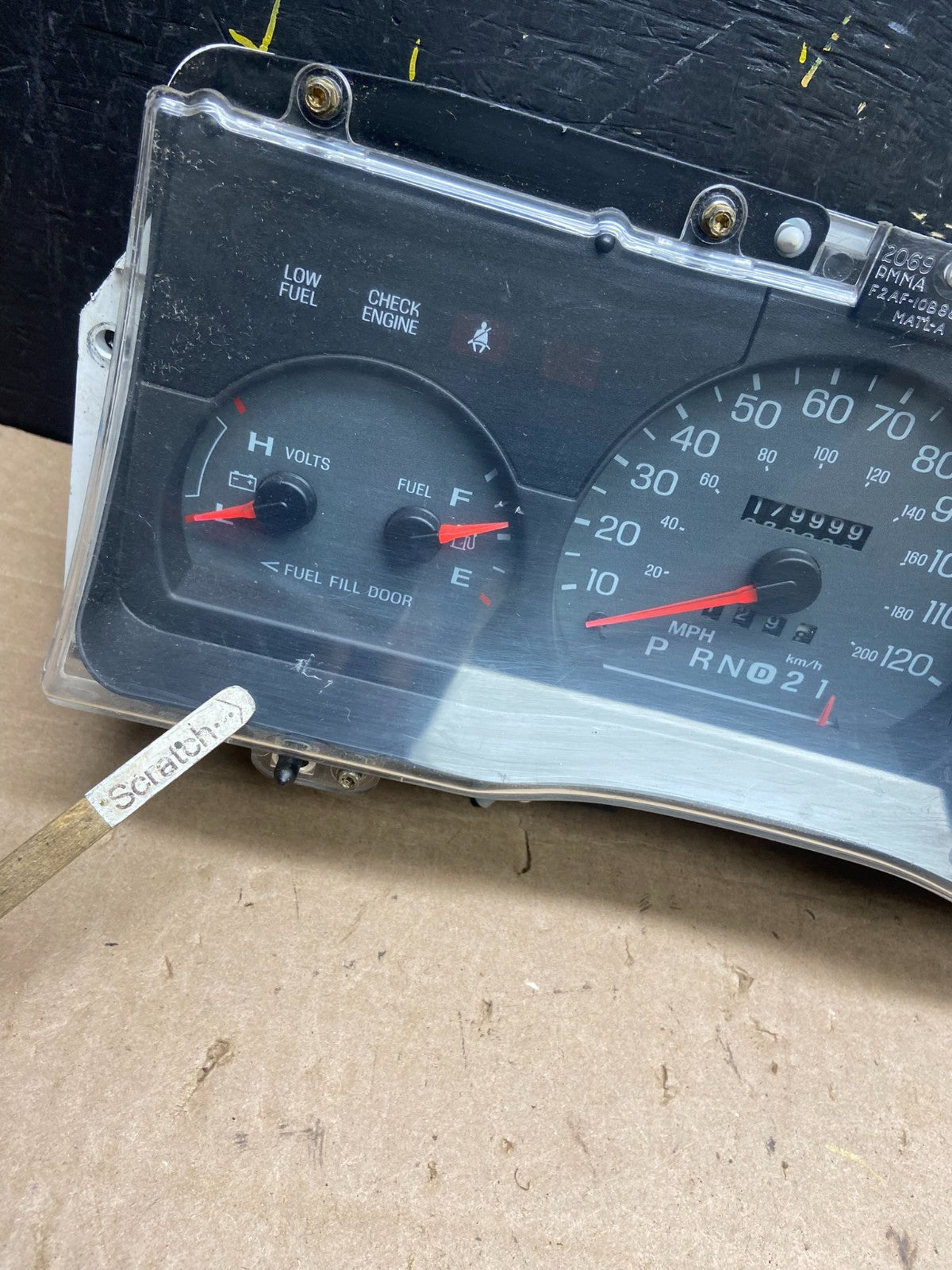 1998 to 2005 Mercury Marquis Speedometer Cluster Gauge Oem z1616 DG1