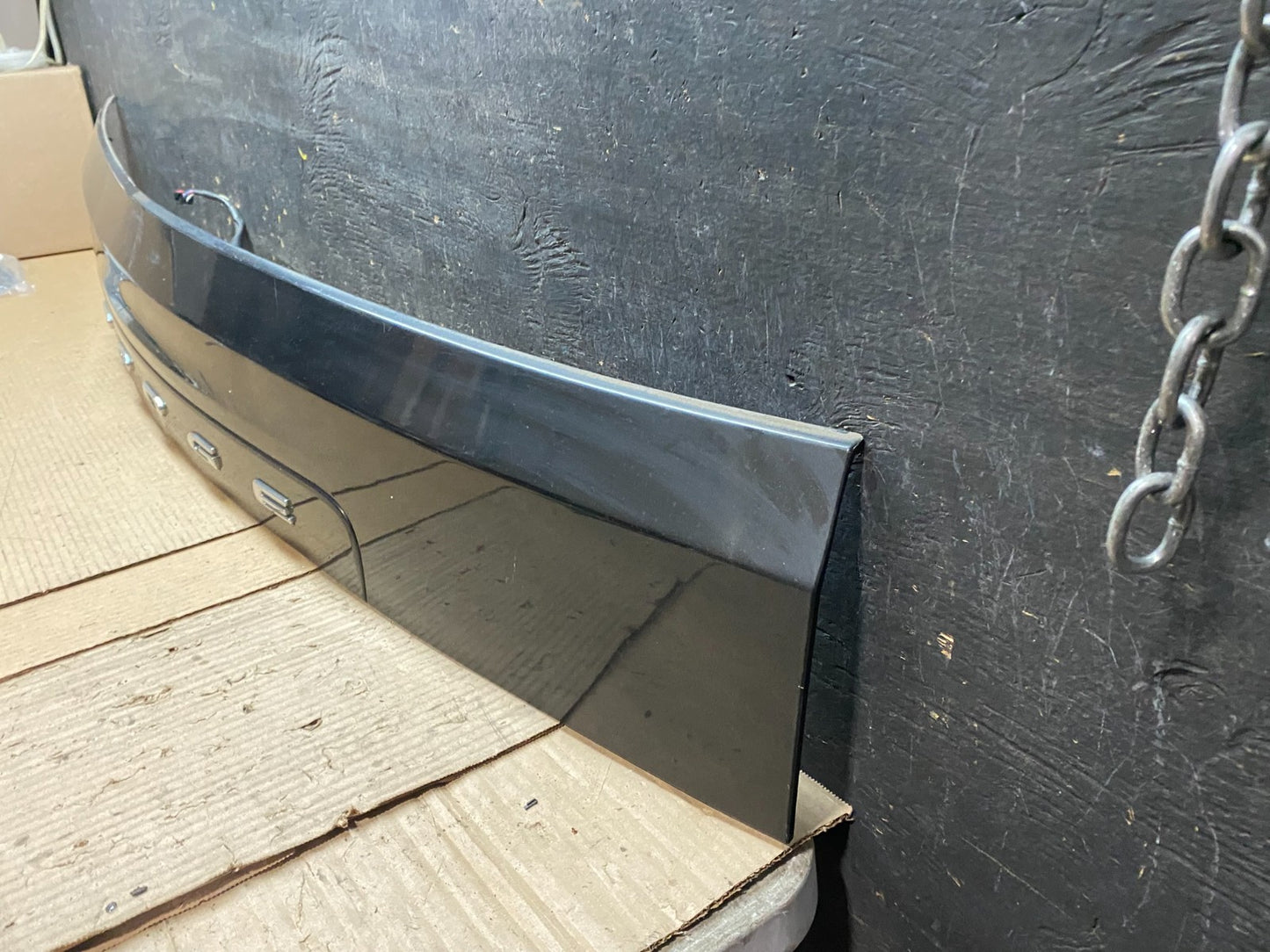 2011 to 2018 Dodge Grand Caravan Tail Gate Trim Molding With Camera OEM V7012 DG1