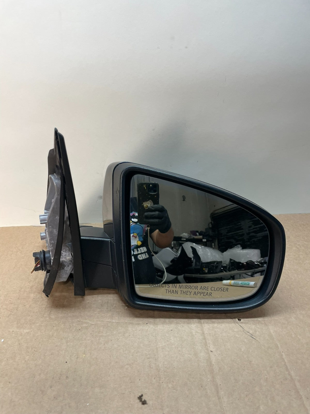 2007 to 2013 BMW X5 Right Passenger RH Side View Door Mirror AH0001 DG6