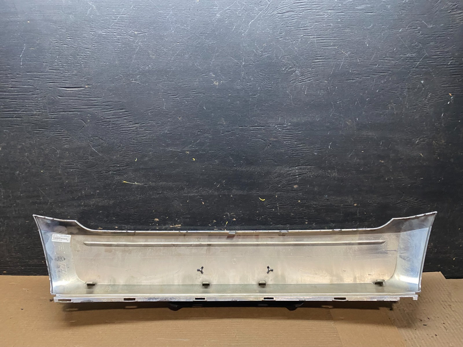 2011-2014 Ford Edge Front Lower Chrome Grille Cover Moulding v6988 DG3