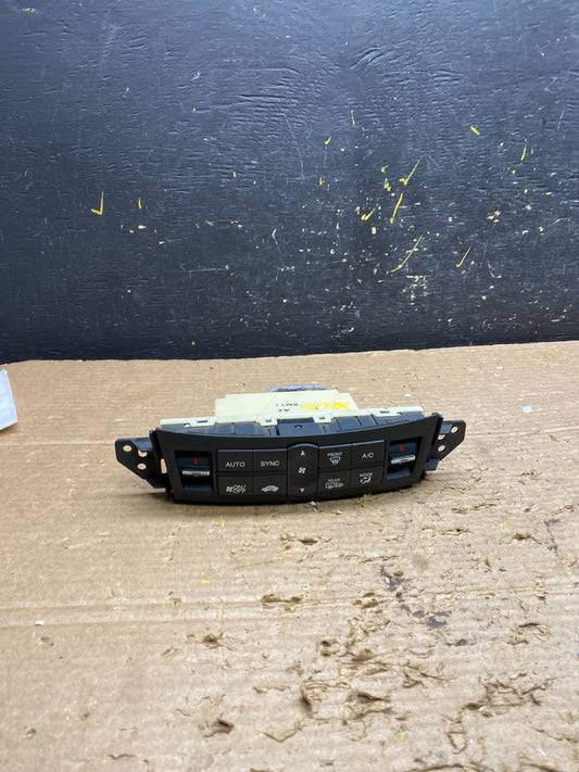 2009 to 2014 Acura TSX A/C Heater Climate Control Panel OEM X1215 PS0