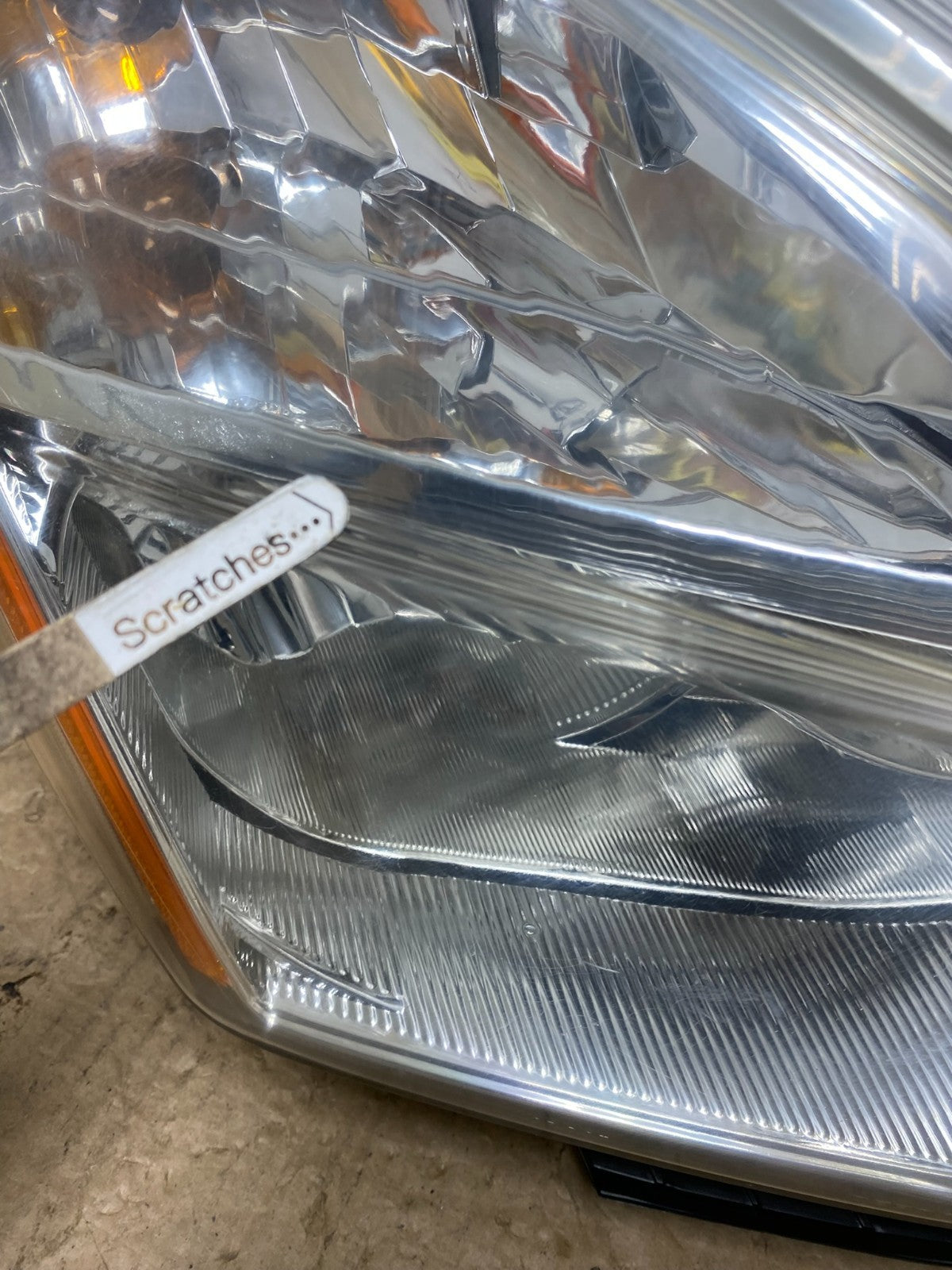 2009-2013 Nissan Rogue Right Passenger Halogen Headlight DEPO AF8095 DW3