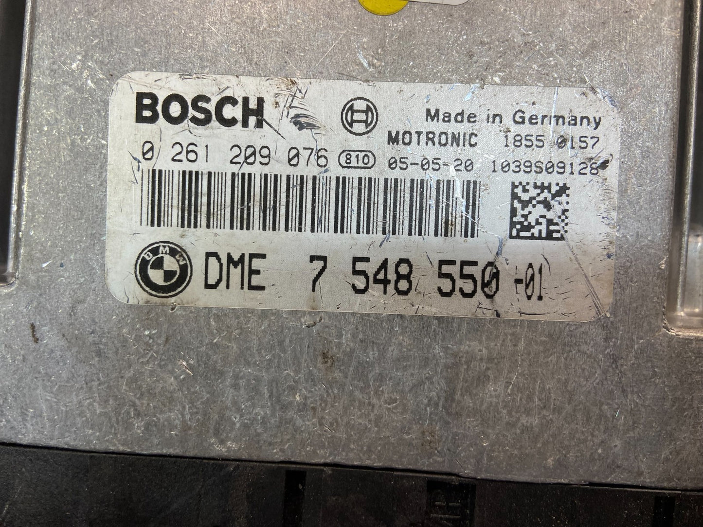 2006 to 2007 Bmw 550i 750i Engine Computer ECU Control Module ECM Z0697 DG3