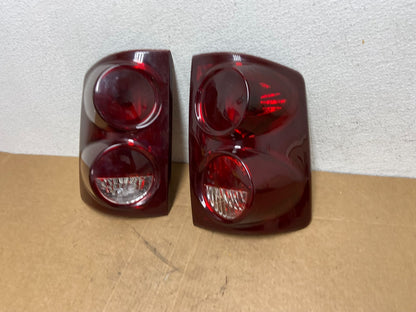 2005-2011 Dodge Dakota Left+Right Set Black Smoked Tail Light AD6079 DG1