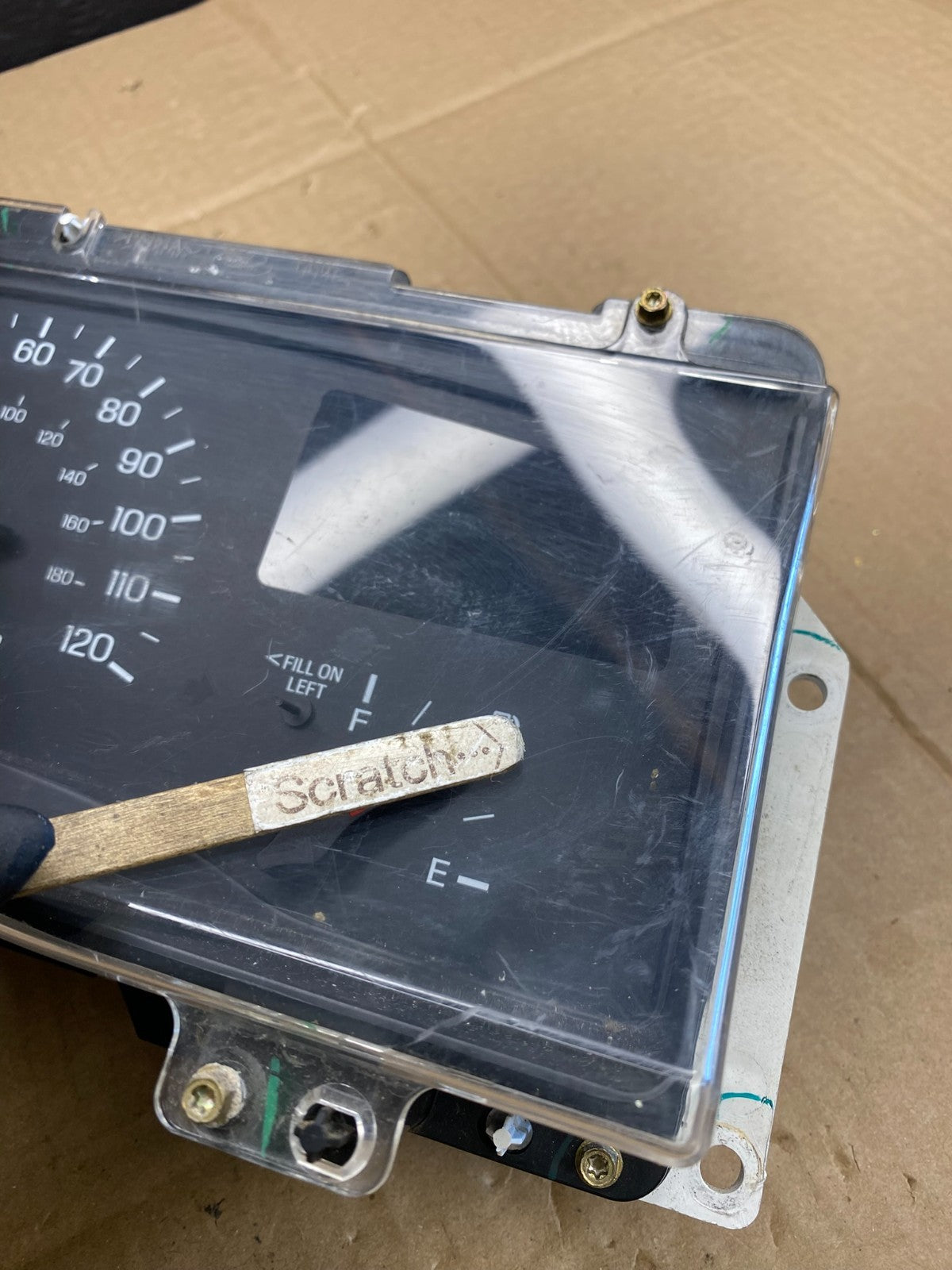 1998 to 2002 Lincoln Town Car Speedometer Gauge Cluster ac9393 DG3