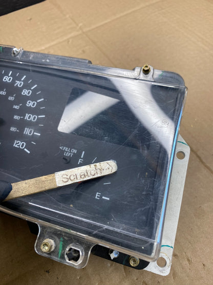 1998 to 2002 Lincoln Town Car Speedometer Gauge Cluster ac9393 DG3