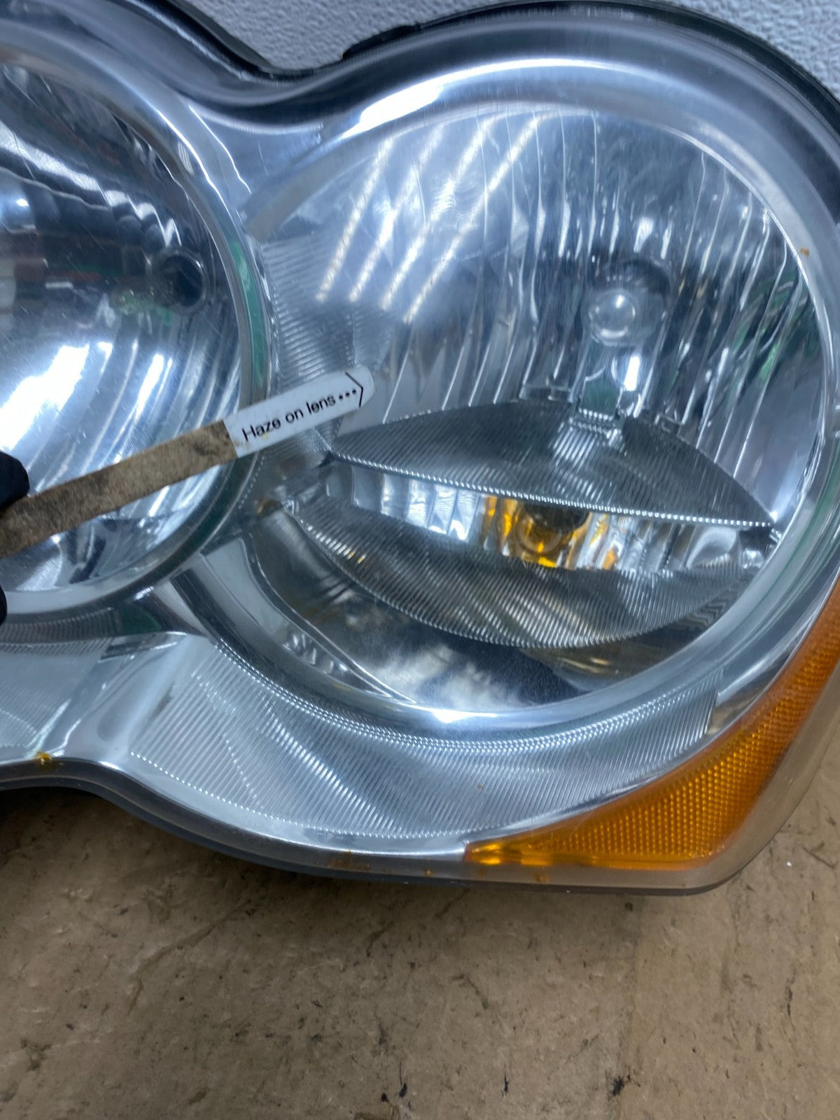 2008-2010 Jeep Grand Cherokee Left LH Driver Side Halogen Headlight AD0593 DW4