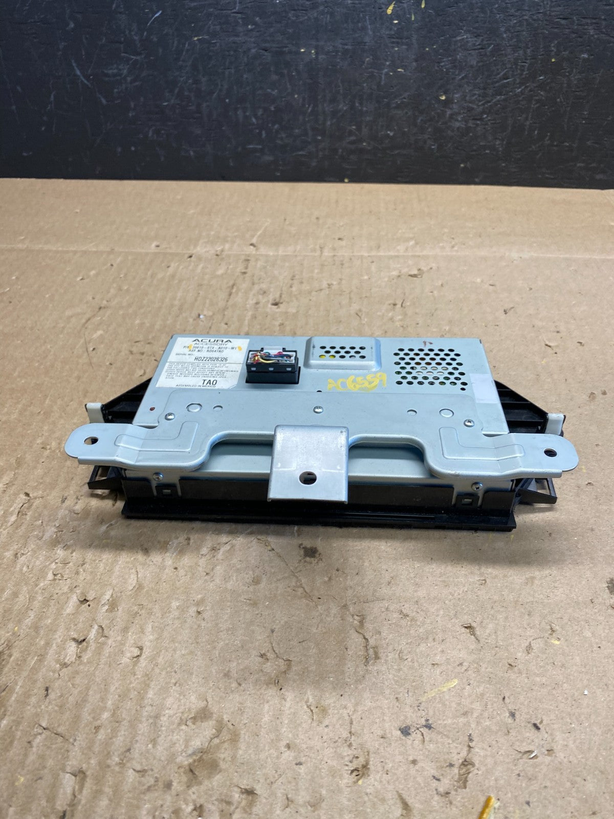 2007-2009 Acura Mdx Radio Screen Display Navi Navigation Receiver AC6559 DG5