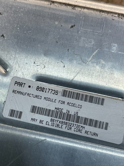 2004 Chevrolet Silverado 1500 Engine Computer ECU ECM Module U9326 DG3