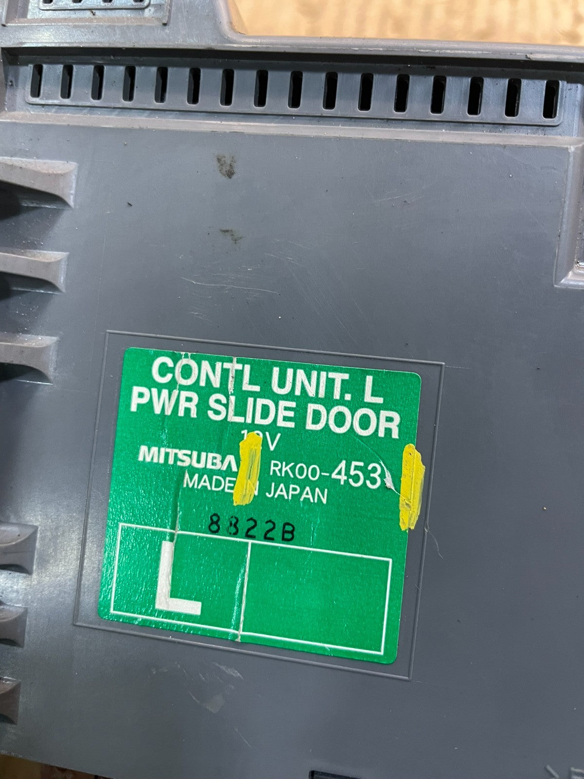 2008 - 2010 Honda Odyssey Rear Left Driver LH Sliding Door Module u9351 DG3