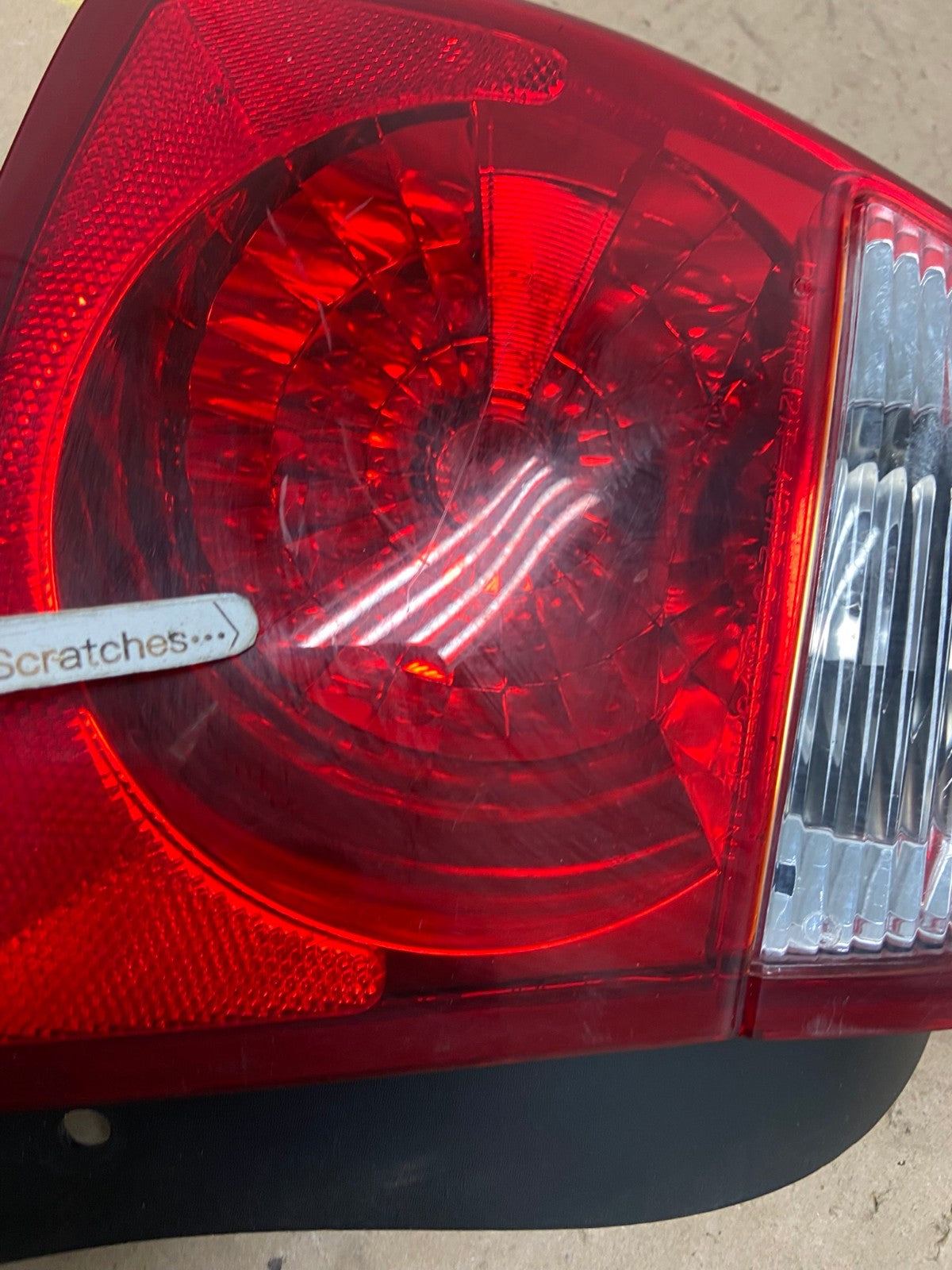 2004 to 2008 Chevrolet Malibu Left Driver Lh Side Tail Light AG5689 LK3
