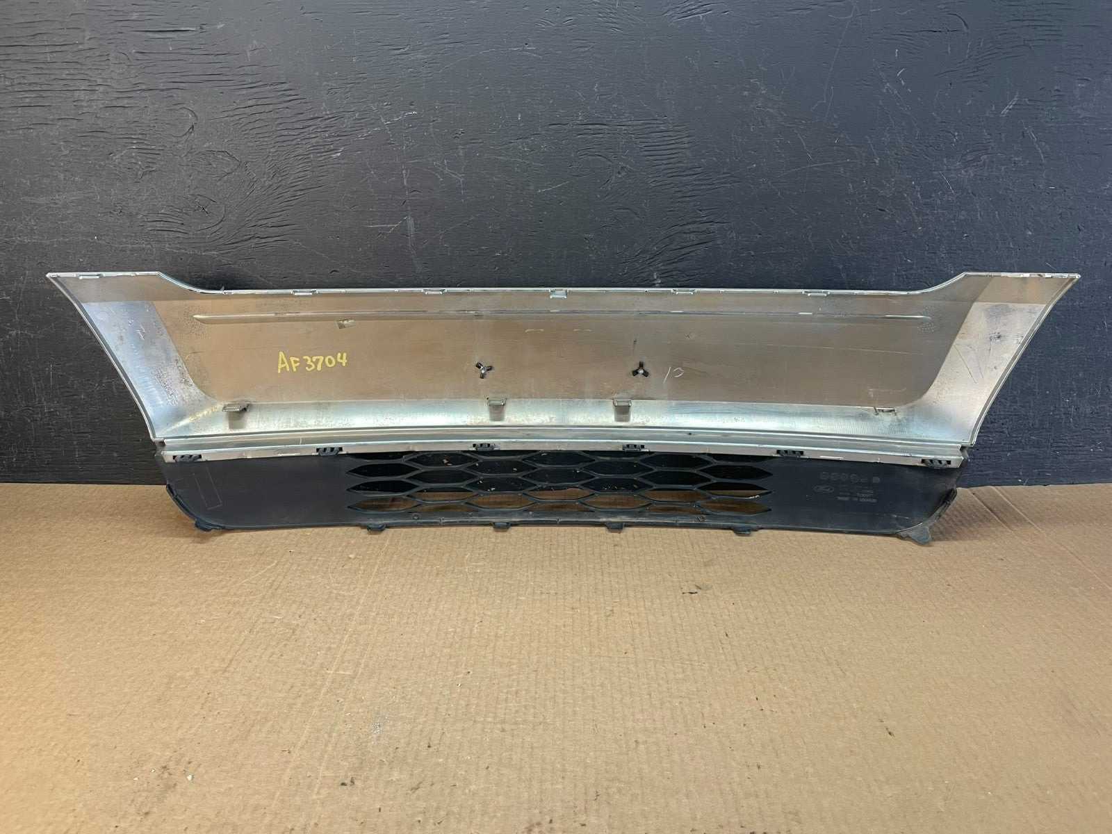 2011-2014 Ford Edge Front Lower Chrome Grille Cover Moulding af3704 DG4