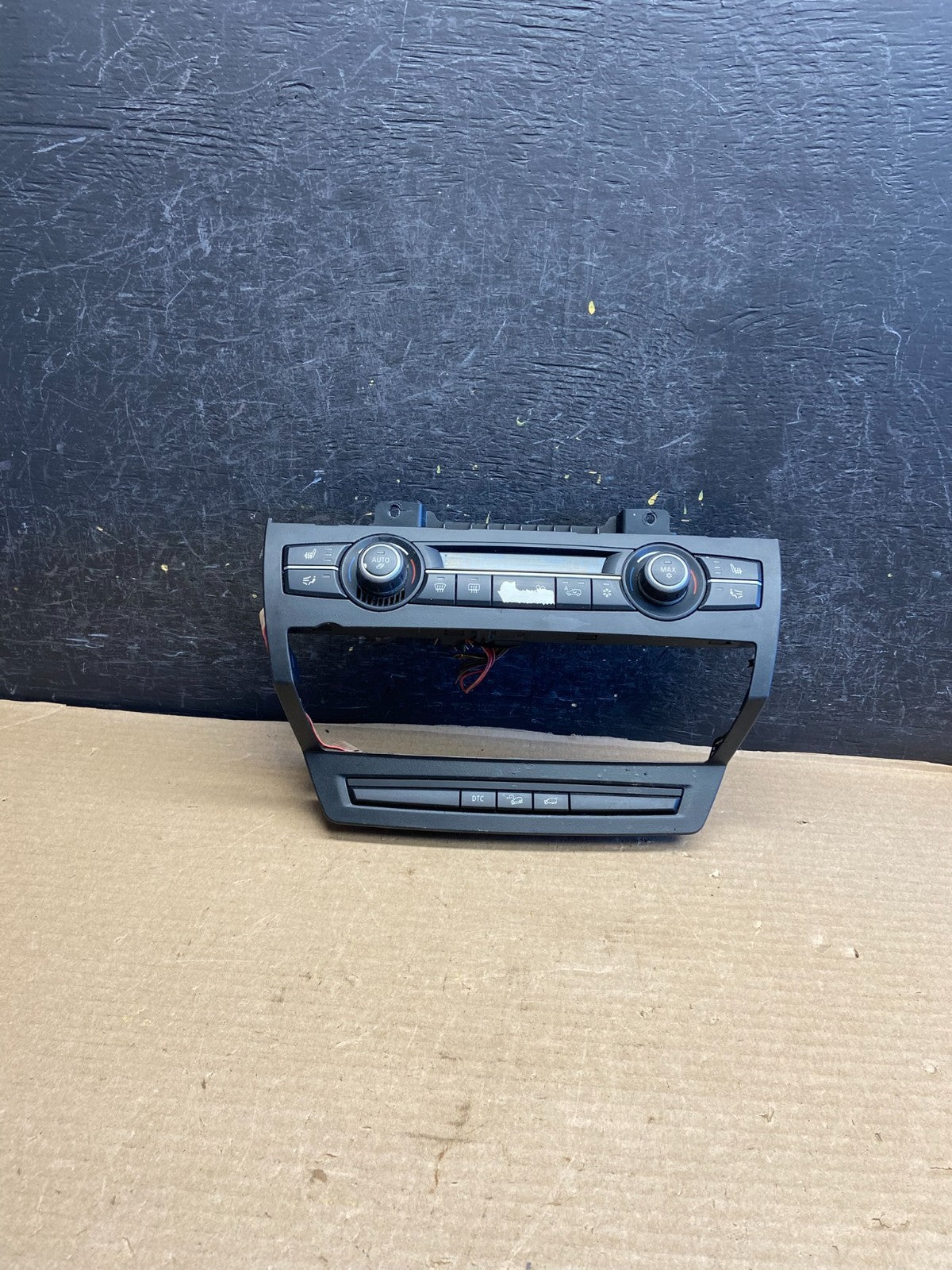 2007-2013 Bmw X5 AC Heater Climate Control Temperature Panel Trim AH1561 DG0