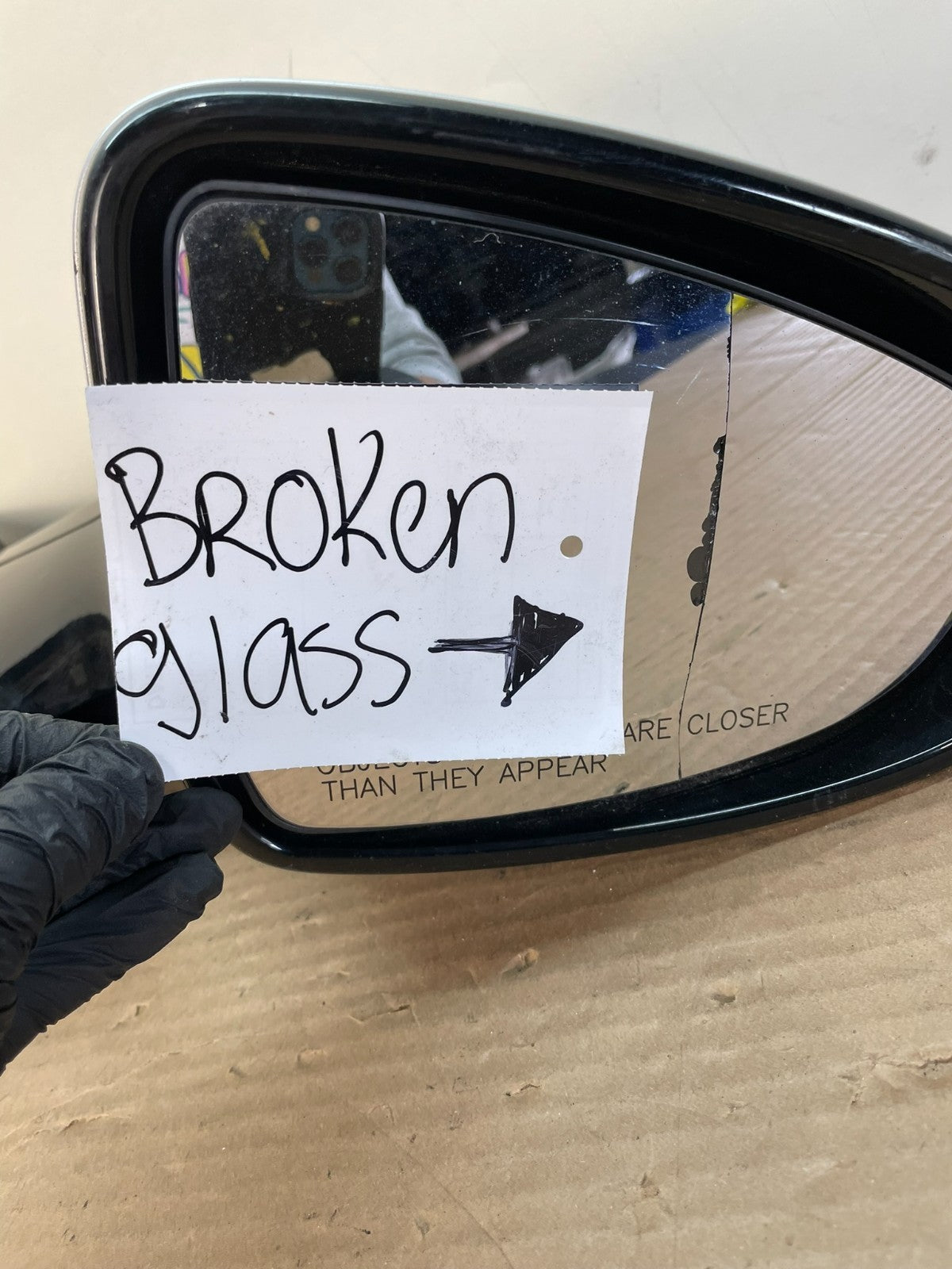 2011 - 2015 Chevrolet Volt Right Passenger RH View Door Mirror AH8726 DG7