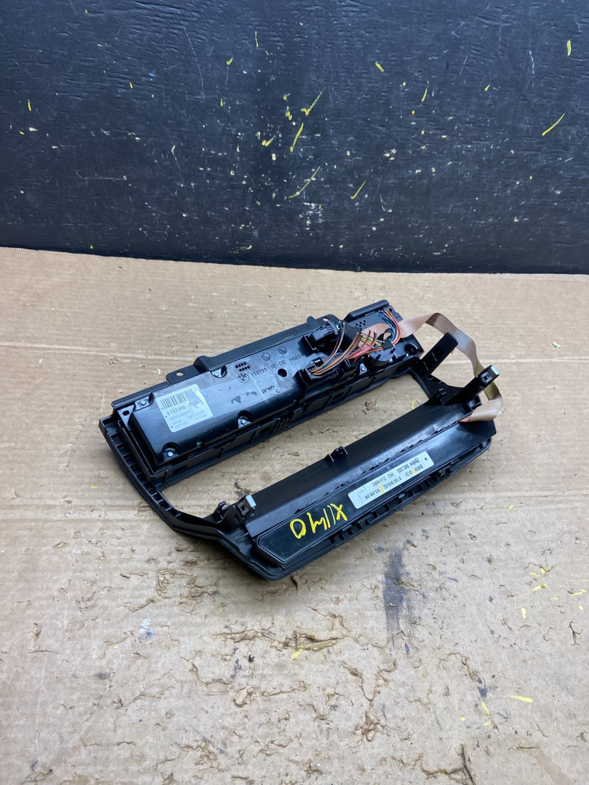 2007-2013 Bmw X5 AC Heater Climate Control Temperature Panel Trim Oem X1140 DG4