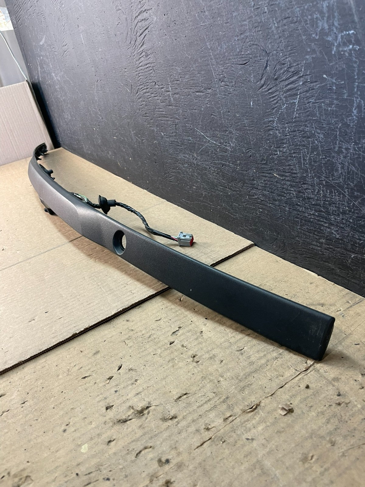 2016-2019 Ford Explorer Interceptor Rear Tailgate Molding With Camera AD0285 DG1