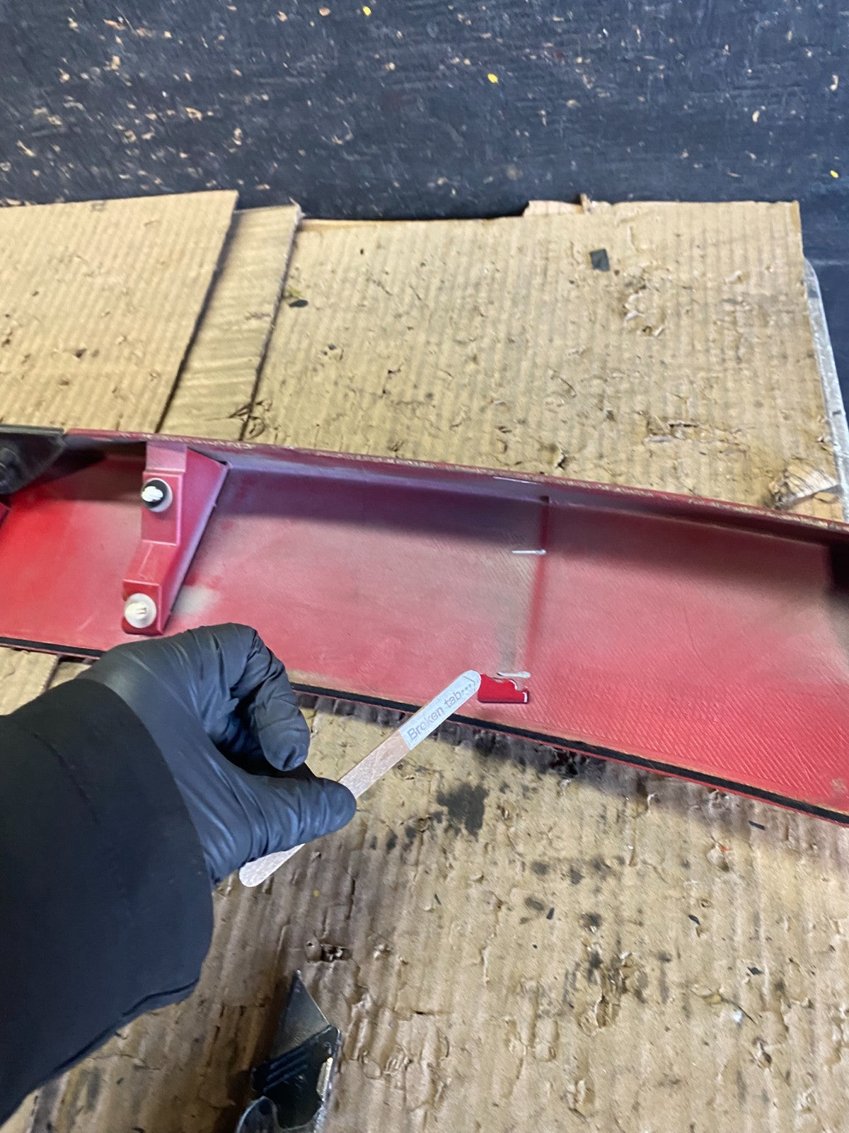 2007 to 2013 Mitsubishi Outlander Rear Spoiler 3RD Brake Light OEM x0037 DG14
