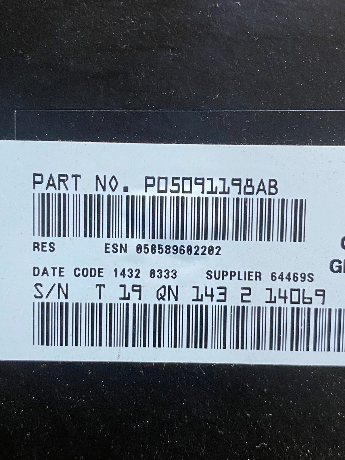 2007-2012 Chrysler Dodge Jeep Ram Radio CD MP3 AUX Receiver ad9514 DG6