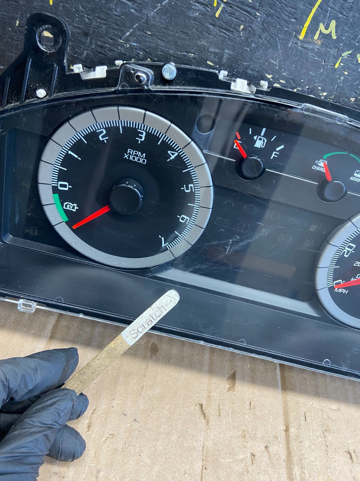 2008 to 2012 Ford Escape Hybrid Speedometer Cluster Gauge Oem AA80161