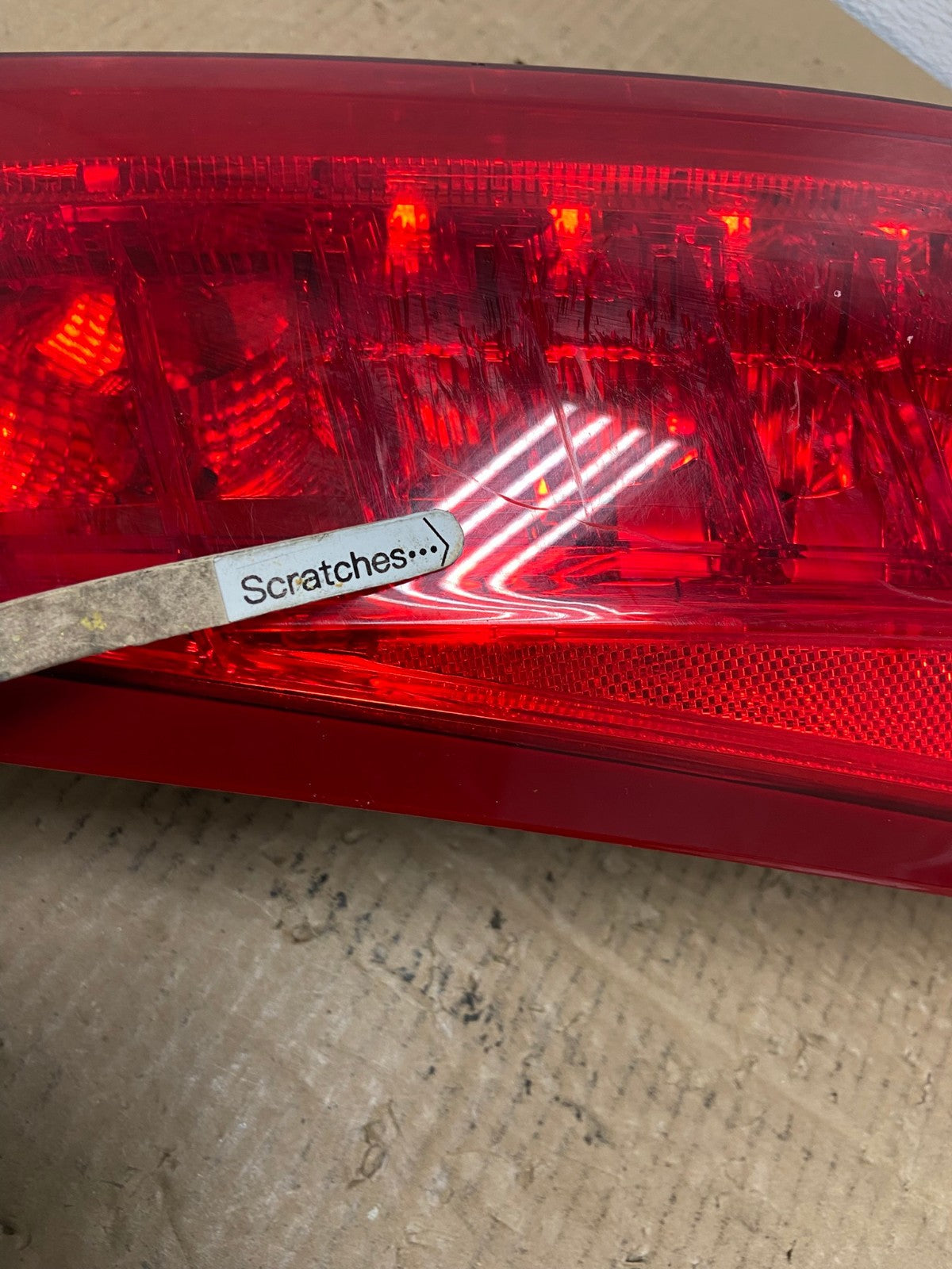 2010 to 2016 Cadillac Srx Right Passenger Rh Side Tail Light OEM AC3981 LK3