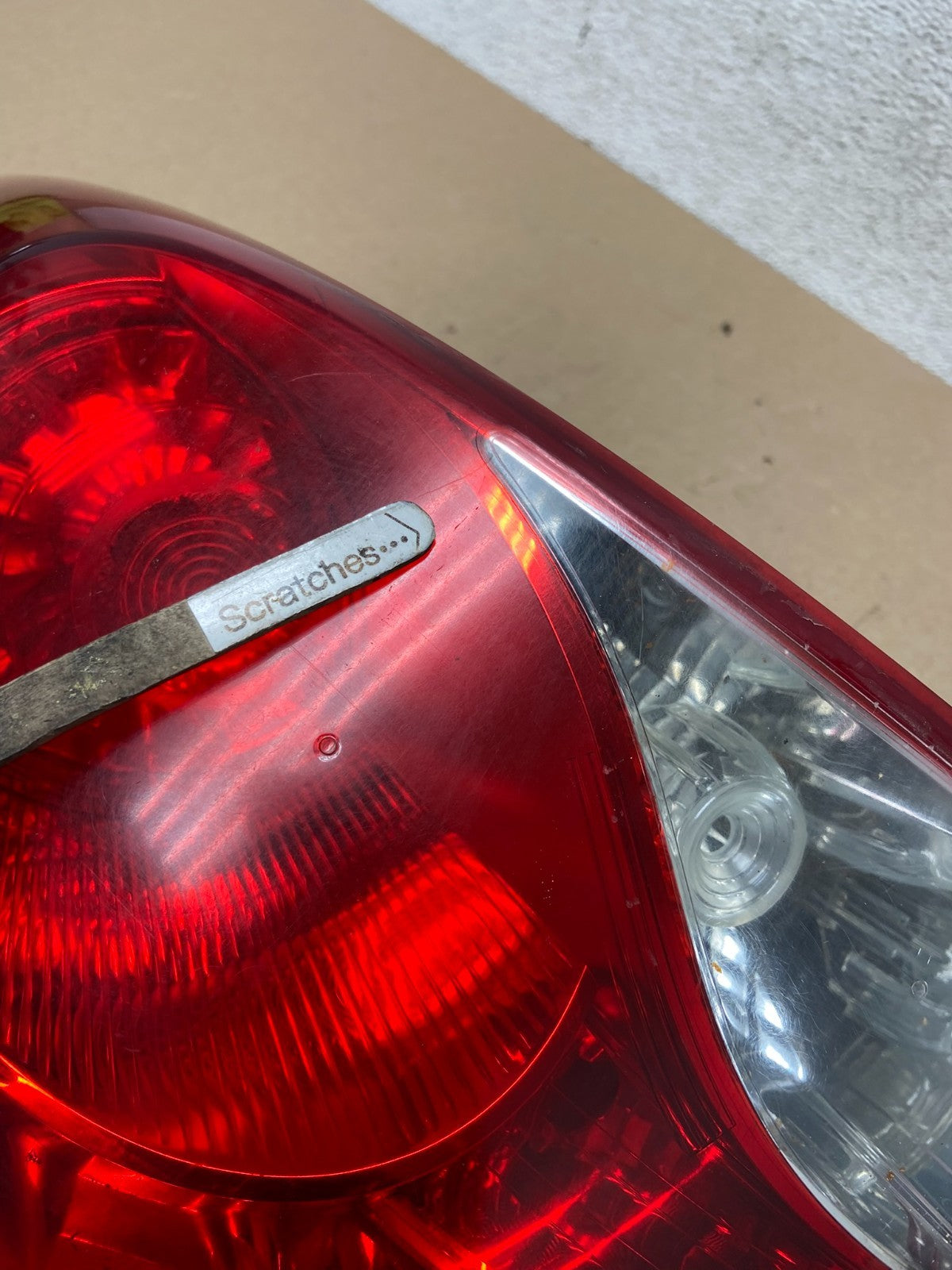 2011 2012 2013 Hyundai Sonata Left Driver LH Side Tail Light AG5757 DW3