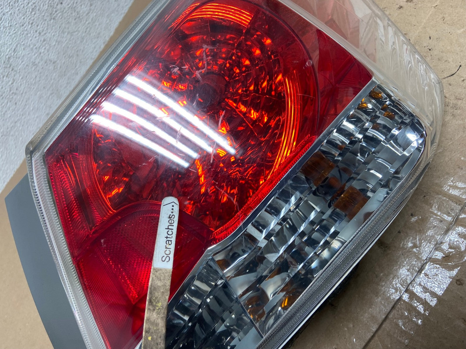 2008 to 2012 Honda Accord Sedan Tail light Right Passenger RH Side AE6098 LK3