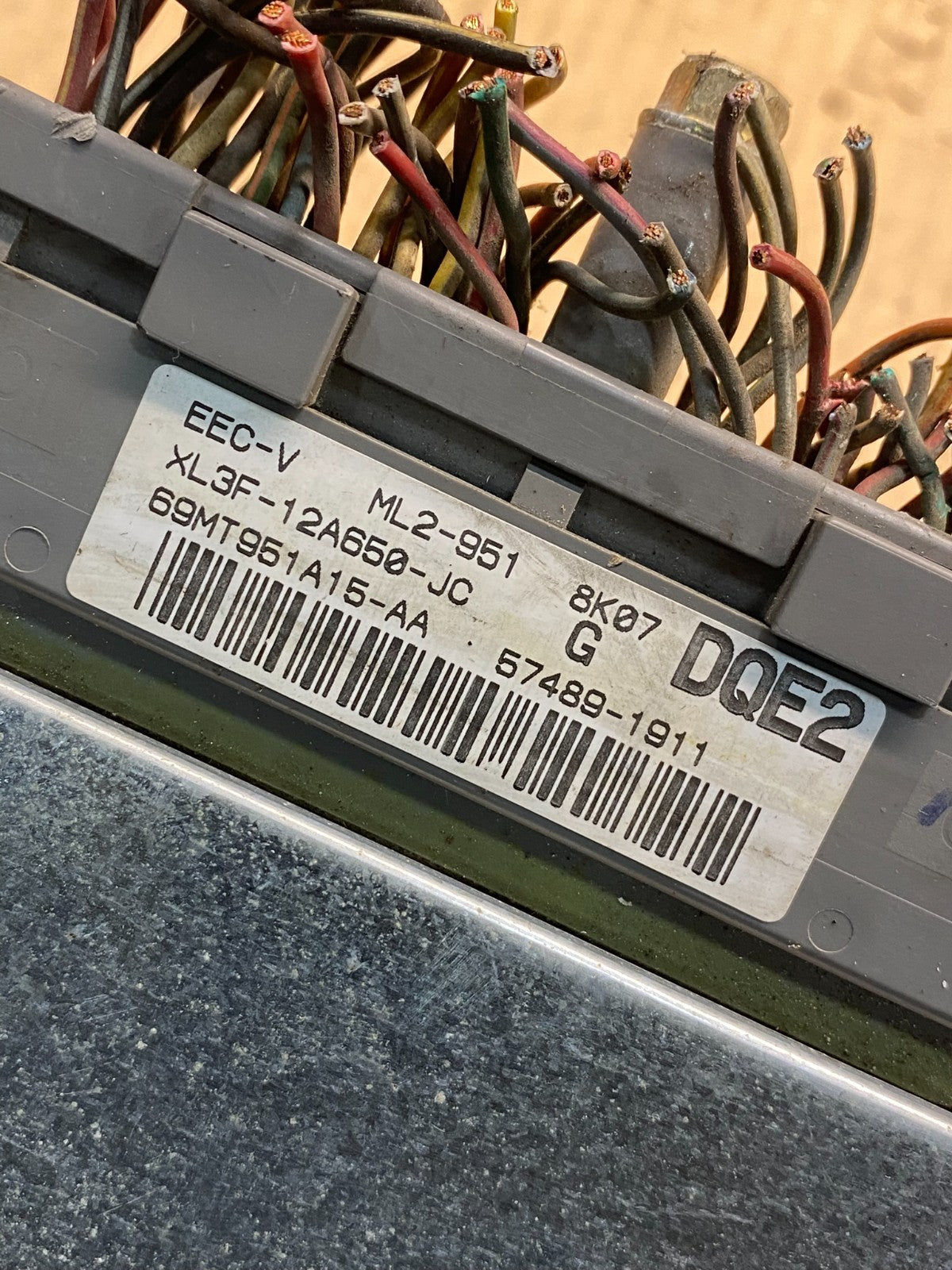 1999 2000 Ford F-150 F150 4.2L Engine Control Unit ECU Computer Module AI7254 DG2