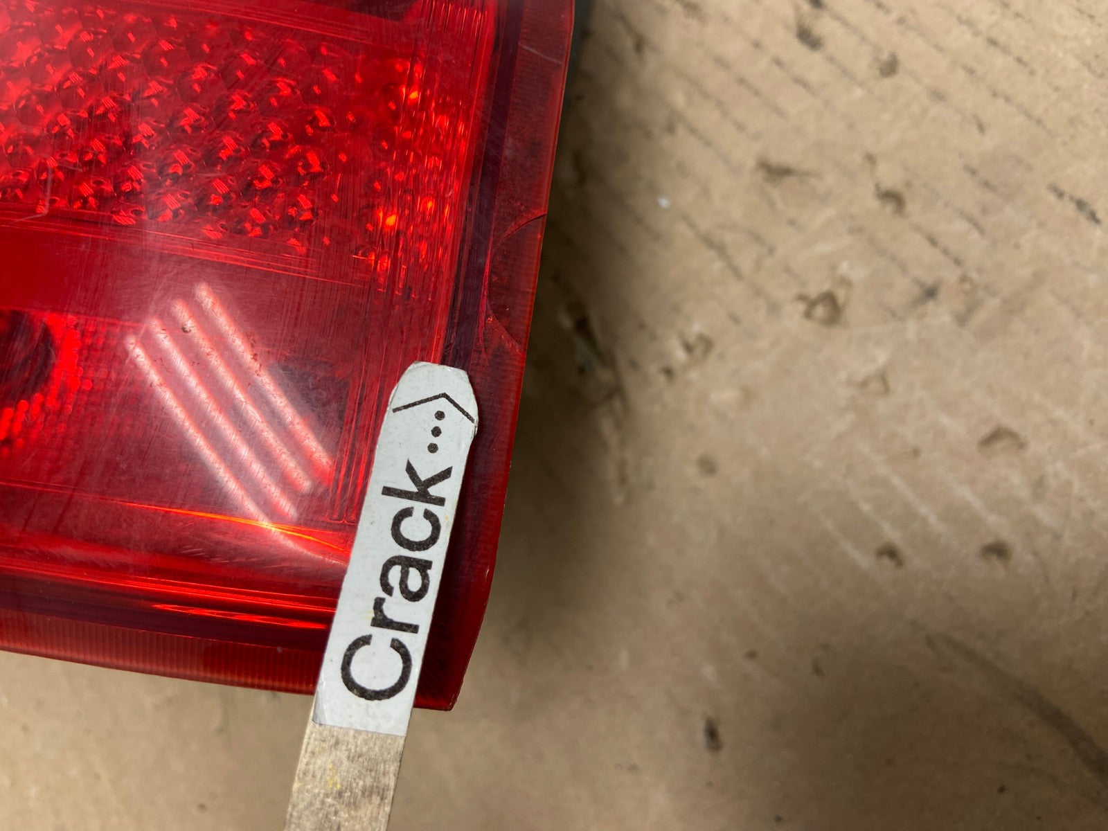 2011-2013 Jeep Grand Cherokee Right Passenger Side Rh Tail Light AE7326 LK3
