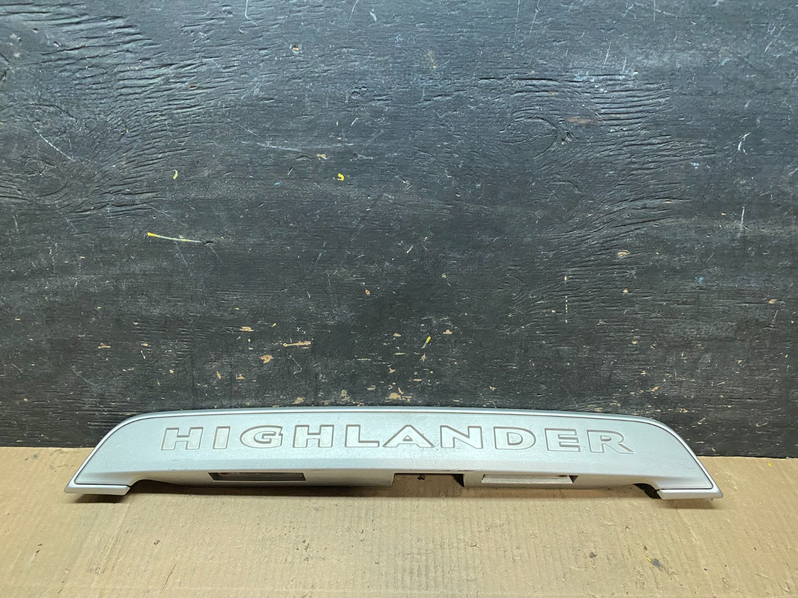 2008 to 2010 Toyota Highlander Rear Liftgate Tailgate Back Door Garnish u6474 DG0