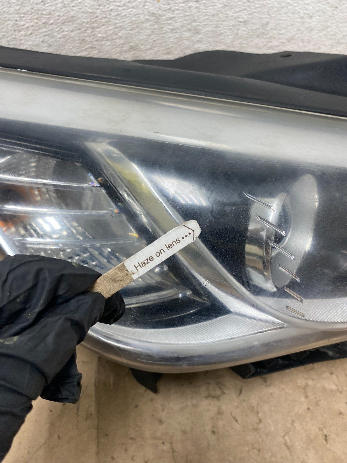 2015-2017 Hyundai Sonata Right Passenger RH Side Halogen Headlight AG5447 DW4