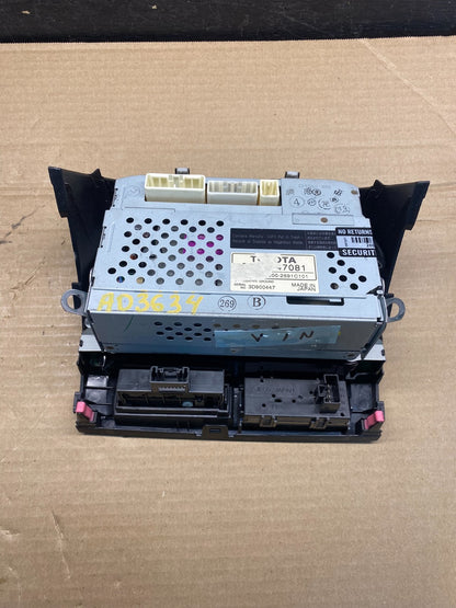 2006 to 2009 Toyota Prius Radio Stereo Receiver Screen Display af0057 DG4