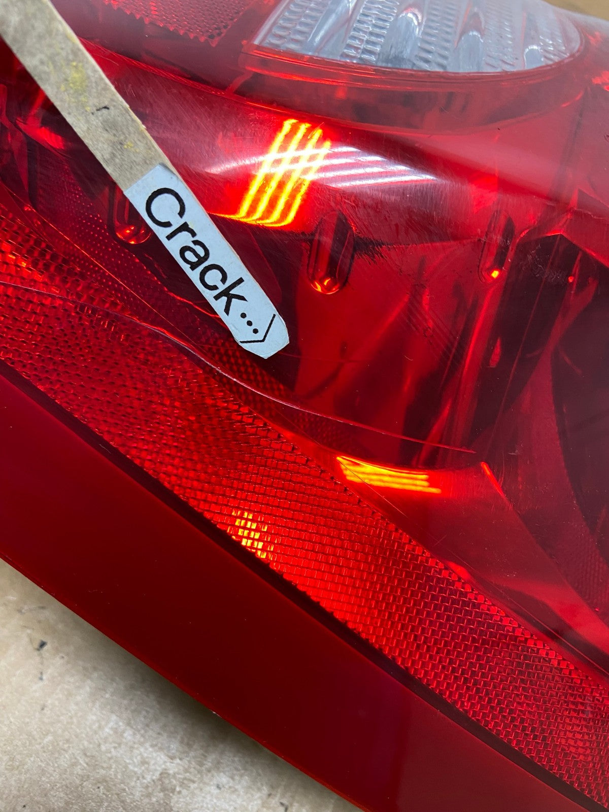 2008-2012 Dodge Caliber Tail Light Right Passenger Rh Side AD9216 LK4