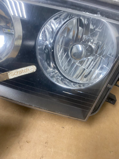 2007 to 2010 Dodge Charger Left+Right Set Side Headlights X5543 DW6