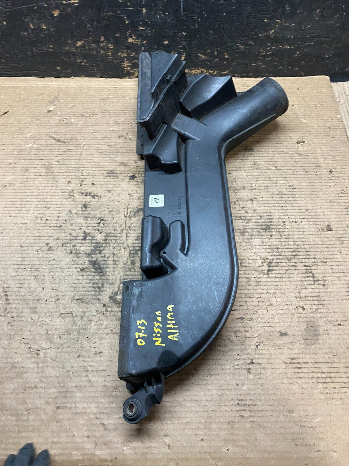 2007 to 2013 Nissan Altima 2.5L Air Duct Tube Resonator 16554-JA000 OEM V9680 DG7